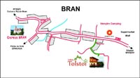 Pensiunea Casa Tolstoi | Harta Bran Moieciu Pensiunea Casa Tolstoi | Harta